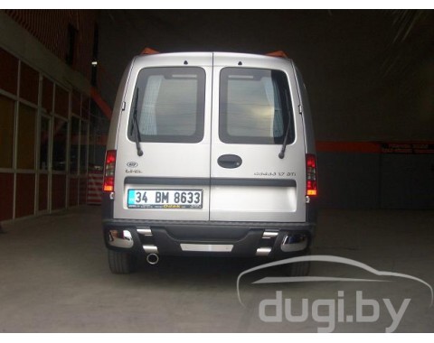 Задняя защита для Opel Combo.